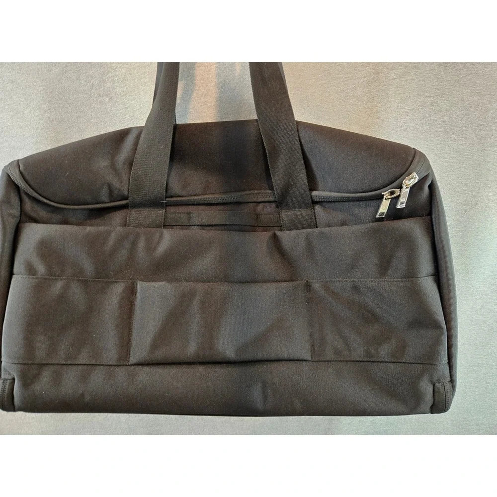 BEIS The Garment Duffle Bag Unisex Black 2-in-1 Travel Weekender NEW NWT